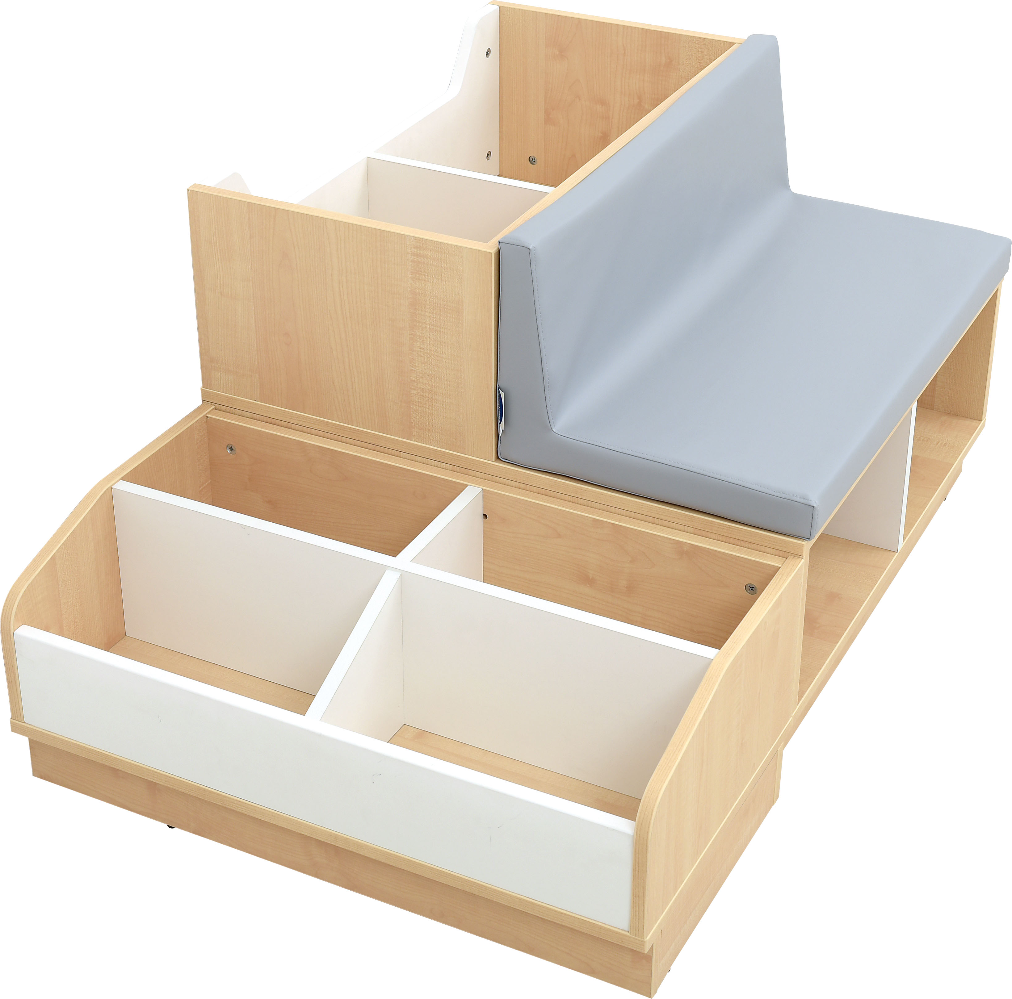 Børnemøbler til bibliotek - bogkrybbe til biblioteker - hos Bibshop.dk